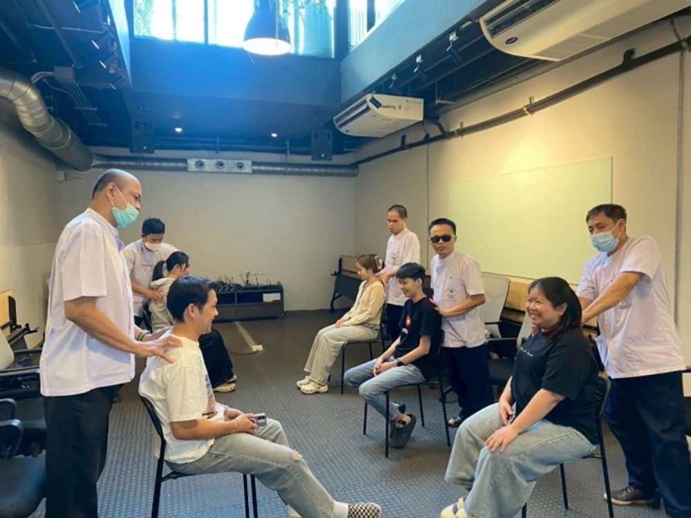 Maguro Group ส่งเสริมอาชีพผู้พิการทางสายตา ผ่านกิจกรรมนวดผ่อนคลายเพื่อสุขภาพพนักงาน